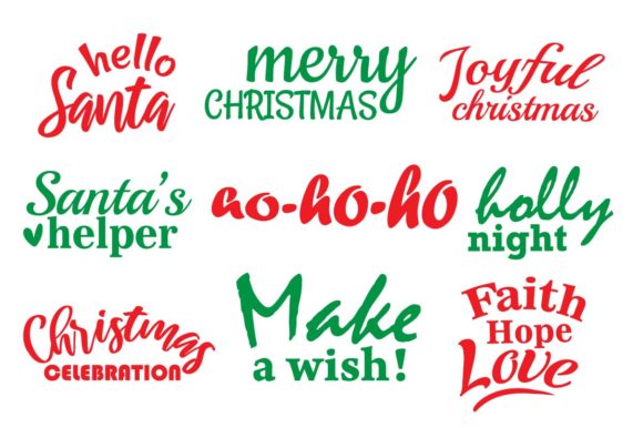 Christmas Art Illustrations for Local Business Branding