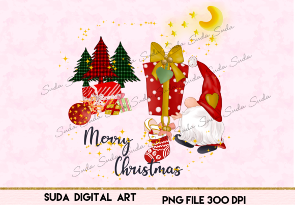 Christmas Gnomes Gift Sublimation