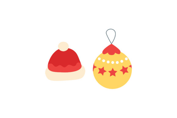 Christmas Santa Hats Illustrations for Seasonal Branding