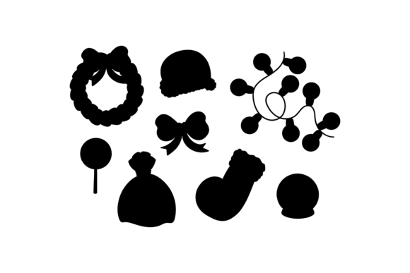 Christmas Silhouette Set