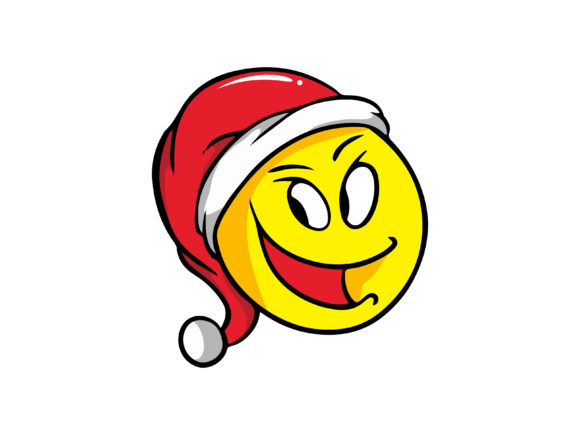 Christmas Yellow Laughing Illustrations